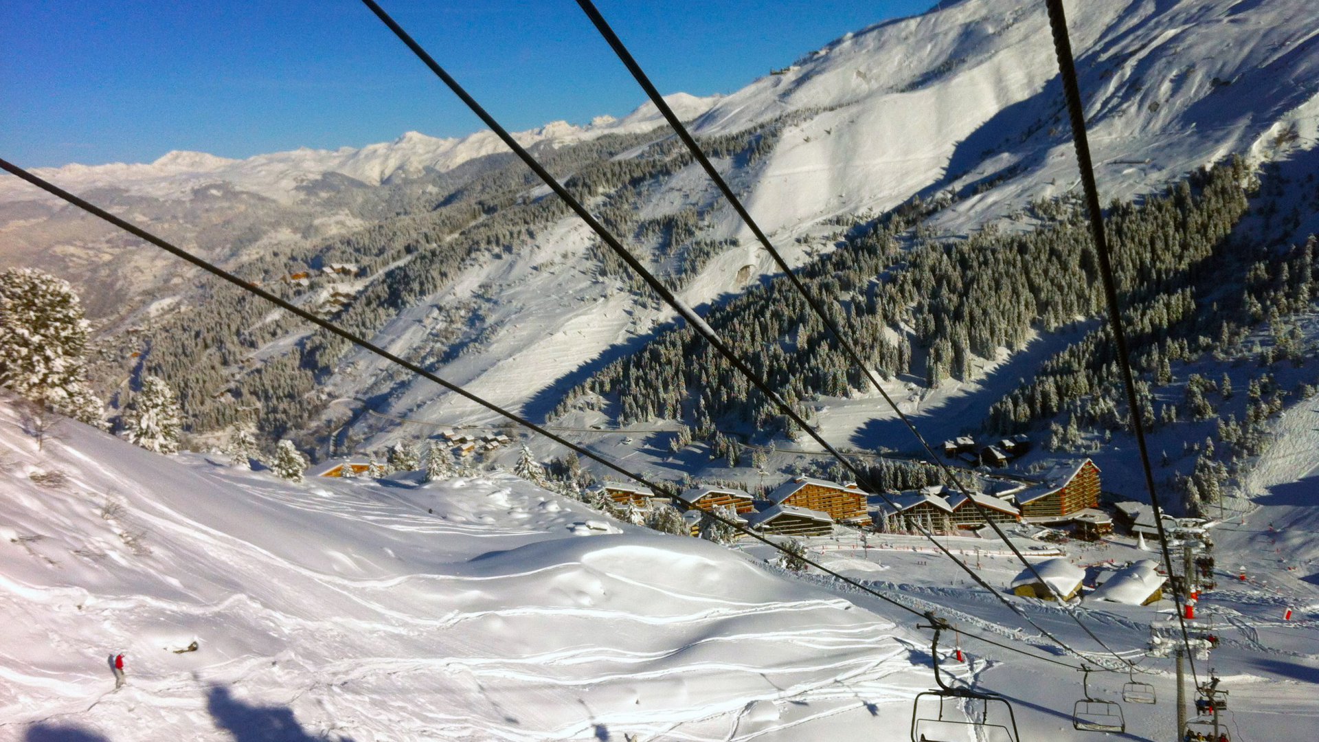 The Meribel Ski Area